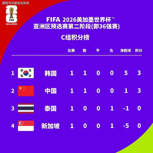 世界杯预选赛中国队成绩一览