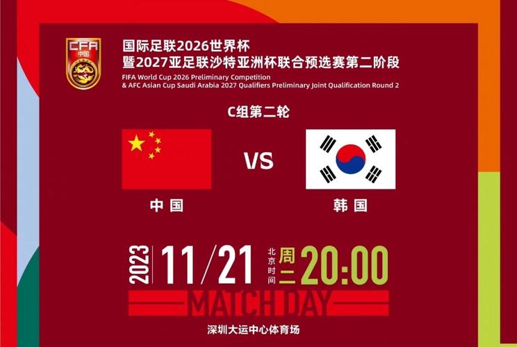 中国与韩国亚洲杯比分