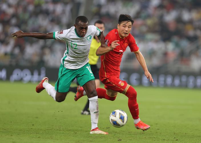 中国足球对沙特阿拉伯