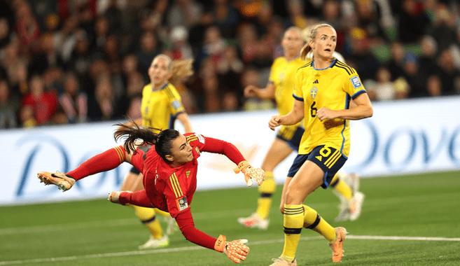瑞典vs西班牙女足
