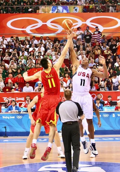 08年奥运会中国男篮对美国
