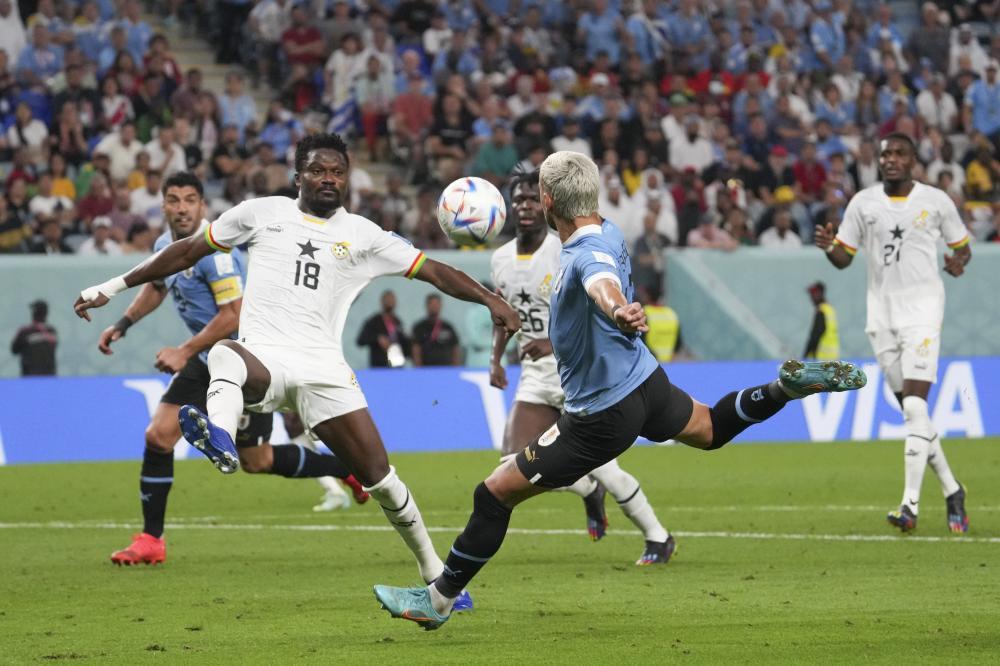 乌拉圭2-0加纳的相关图片